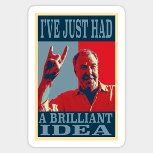 Top Gear/Grand Tour - Jeremy Clarksony - I'VE HAD A BRILLIANT IDEA Sticker